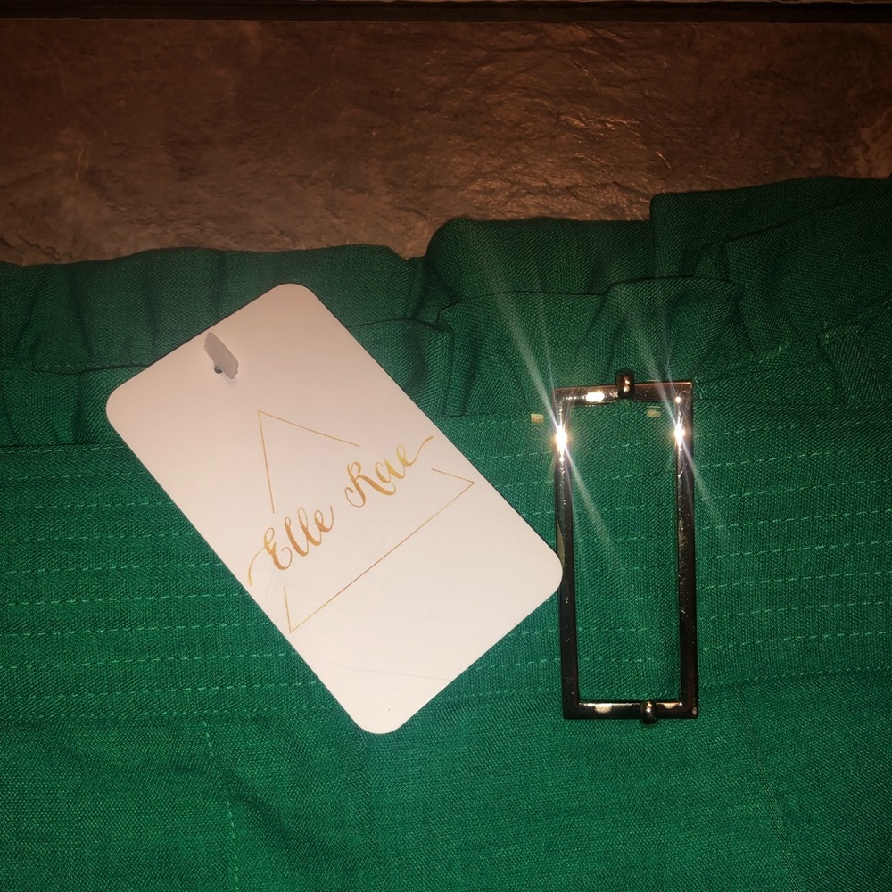 Elle Rae Sage Green Pants